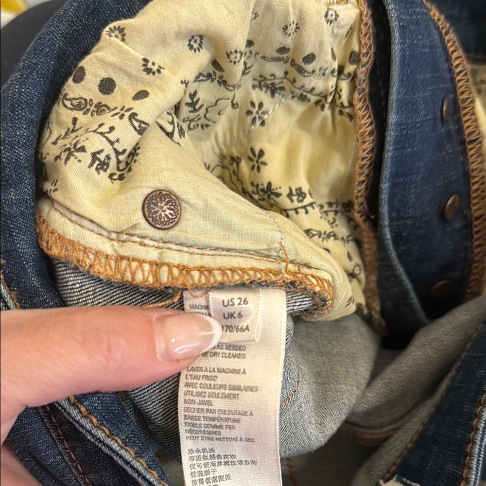 Free People Indigo Flare Jeans - Picture 4 of 4